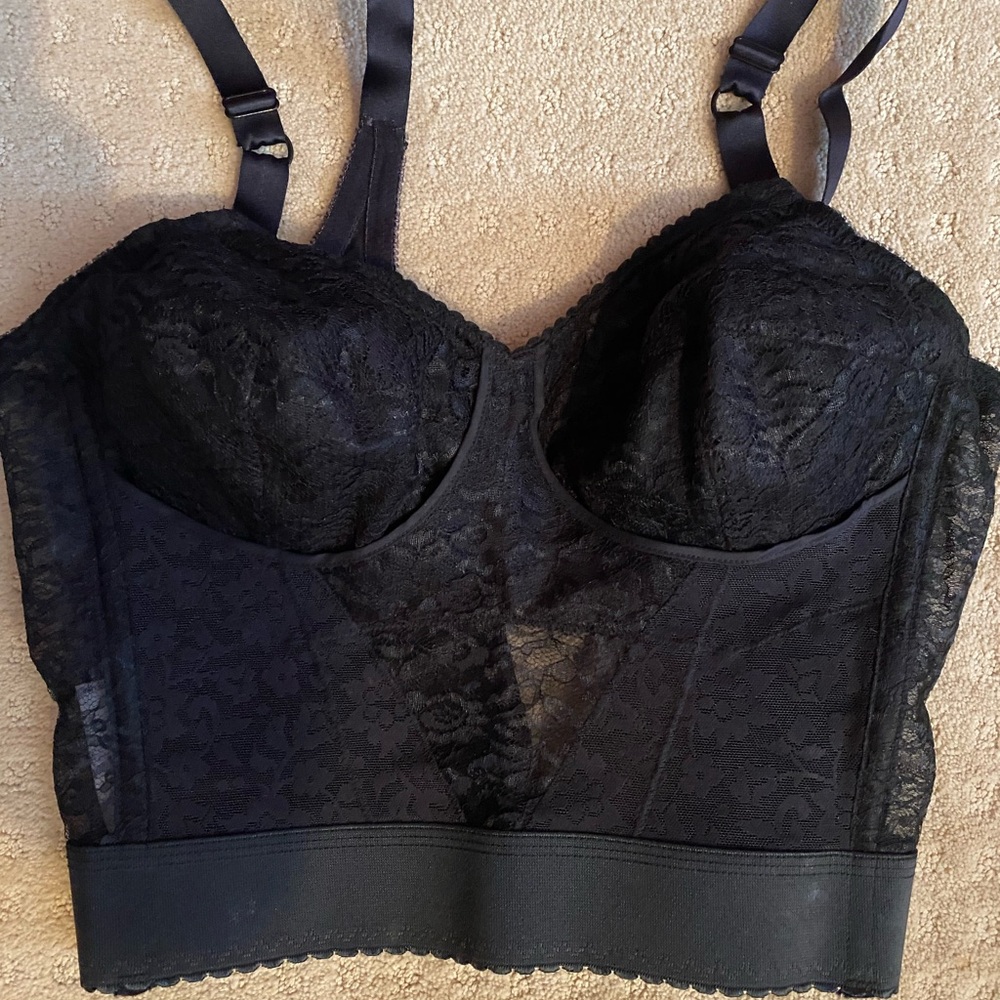 NWOT - Rago style 2202 longline bra size 38C